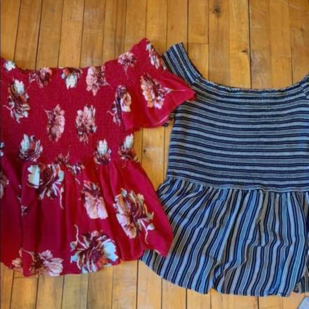 Maurices off the shoulder tops